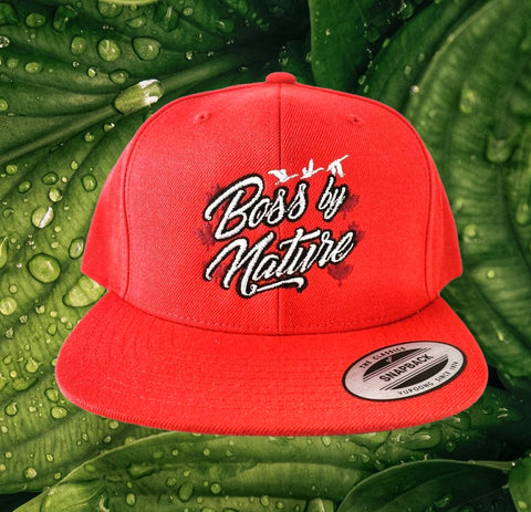 Boss By Nature Snapback - Red