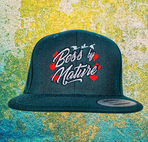 Boss By Nature Snapback - Forest Green