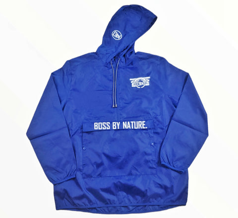 Boss By Nature Royal Blue Convertible Packable Jacket