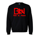 Boss By Nature Classic Black Crew Neck Sweater