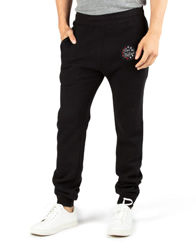 Boss By Nature Unisex Black Fleece Joggers