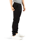 Boss By Nature Unisex Black Fleece Joggers