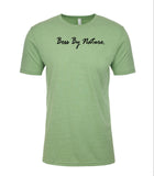 Boss by Nature Unisex Simple Green Apple T-shirt
