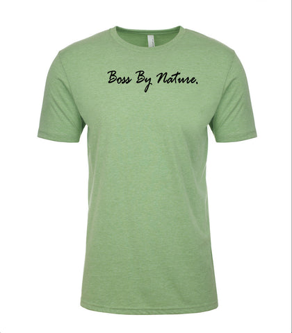 Boss by Nature Unisex Simple Green Apple T-shirt