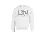 Boss By Nature White Classic Crew Neck Sweater