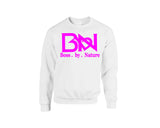 Boss By Nature White Classic Crew Neck Sweater