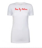 Boss by Nature Ladies Simple White T-shirt